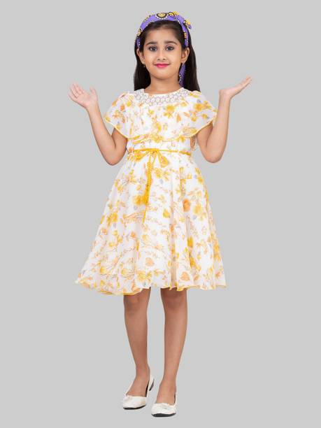 Girls Above Knee Festive/Wedding Dress
