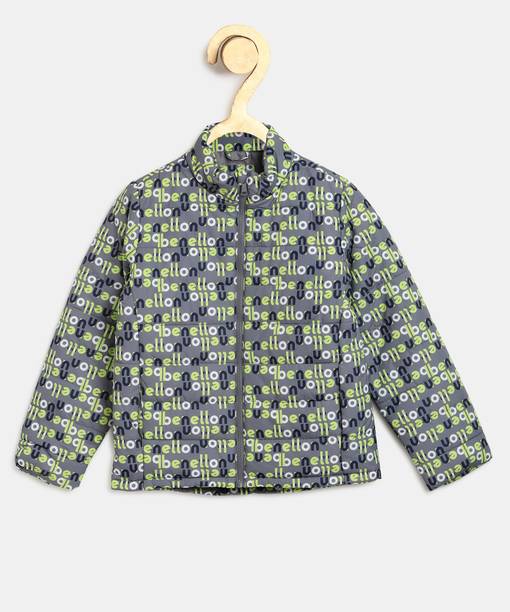 Boys Printed Casual Jacket