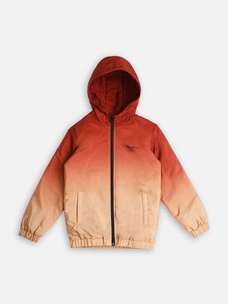 Boys Solid Casual Jacket