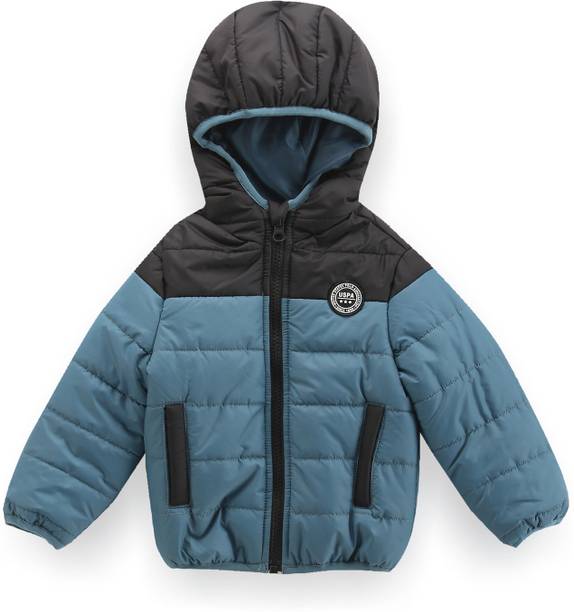 Boys Colorblock Puffer Jacket