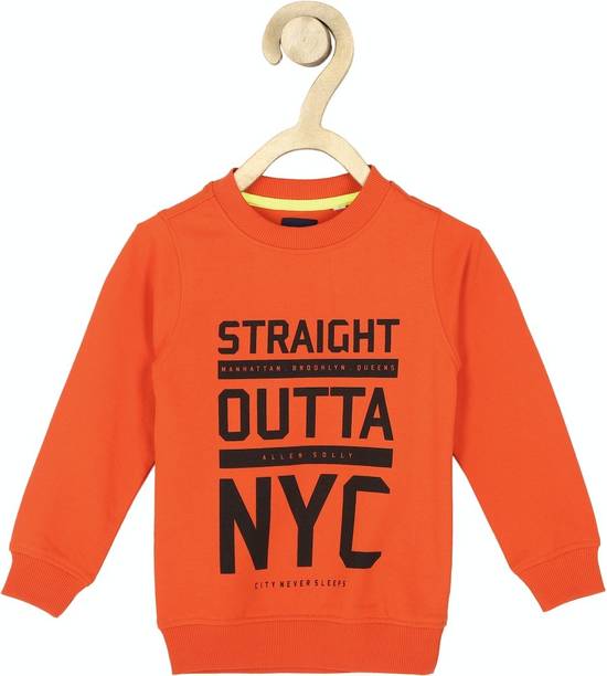 Boys Full Sleeve Printed Sweatshirt