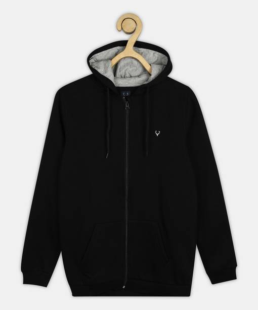 Boys Full Sleeve Solid Sweatshirt