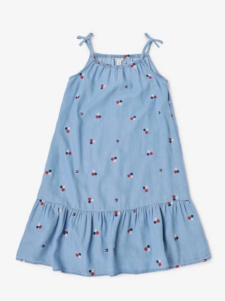Girls Midi/Knee Length Casual Dress