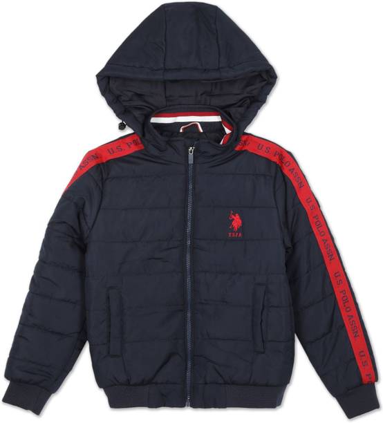 Boys Striped Padded Jacket