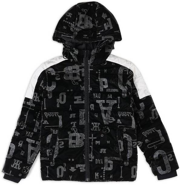 Boys Printed Casual Jacket