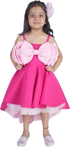 Girls Below Knee Party Dress