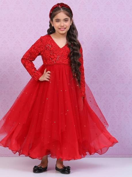 Girls Maxi/Full Length Festive/Wedding Dress