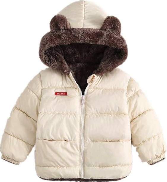 Boys & Girls Solid Quilted Jacket