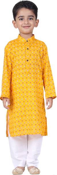 Boys Festive & Party, Casual, Wedding Kurta and Pyjama Set