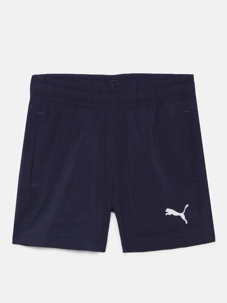 Short For Boys Sports Solid Polyester