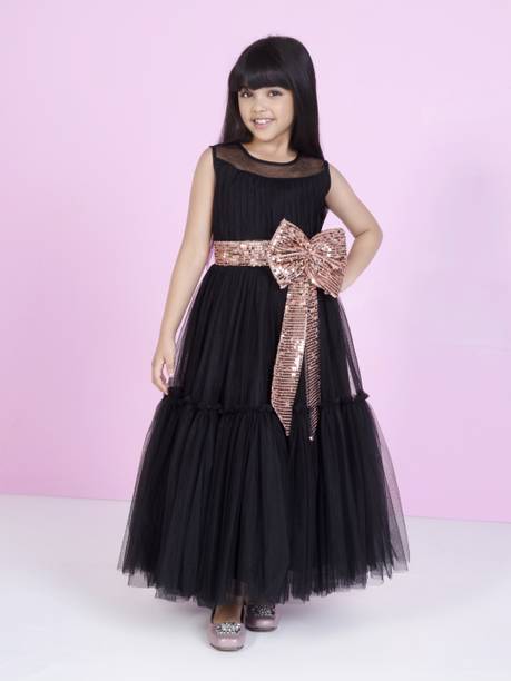 Girls Maxi/Full Length Party Dress