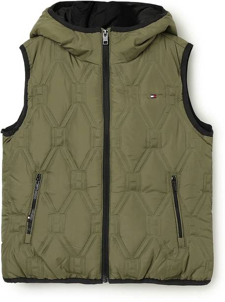 Boys Solid Padded Jacket