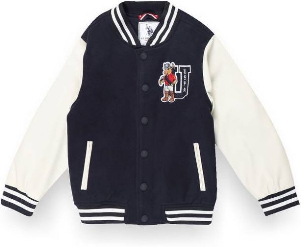 Boys Colorblock Bomber Jacket
