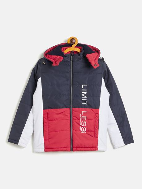 Boys Colorblock Bomber Jacket