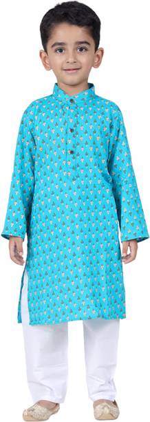 Boys Festive & Party, Casual, Wedding Kurta and Pyjama Set