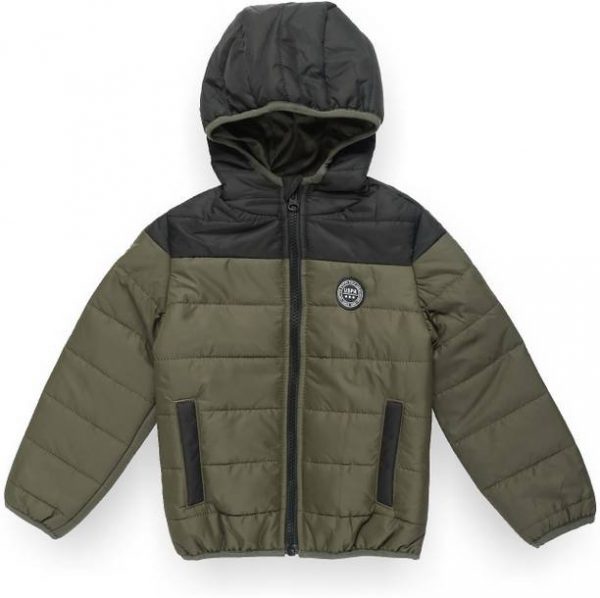 Boys Colorblock Puffer Jacket