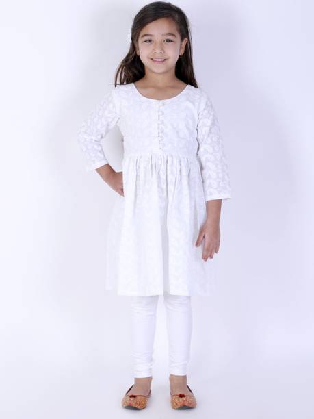 Girls Festive & Party, Wedding Kurti and Legging Set