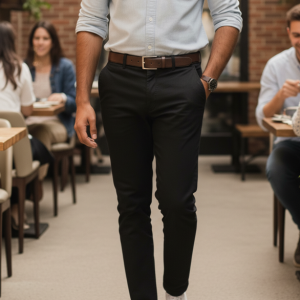 Black Chino Pants