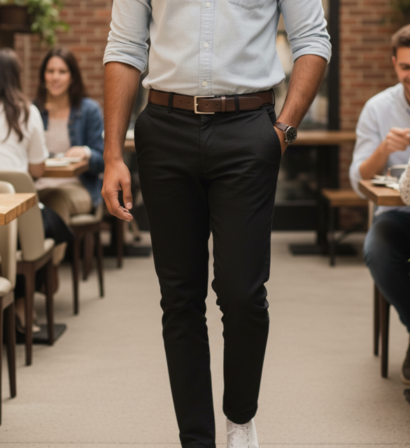 Black Chino Pants