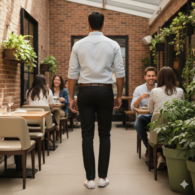 Black Chino Pants - Image 4