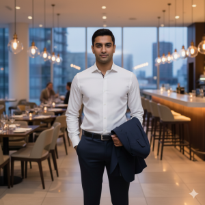 Black Formal Dress Trousers