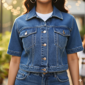 Blue Denim Co-ord Set