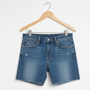 Blue Denim Shorts