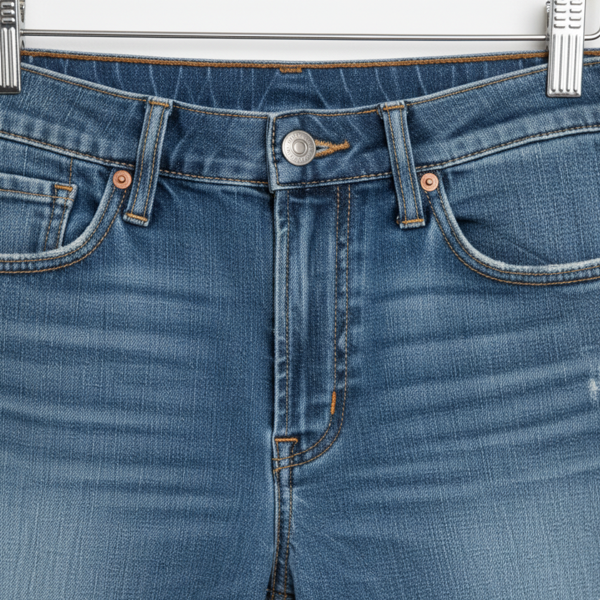 Blue Denim Shorts - Image 3