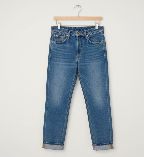 Blue Mom Jeans