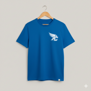 Blue Sports Logo T-Shirt