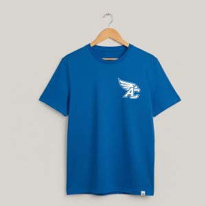Blue Sports Logo T-Shirt