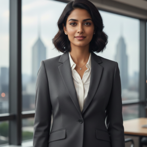 Charcoal Formal Blazer
