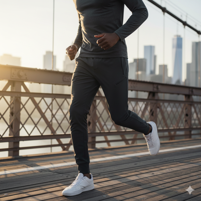 Charcoal Performance Joggers - Image 2