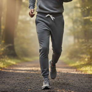 Gray Fleece Joggers