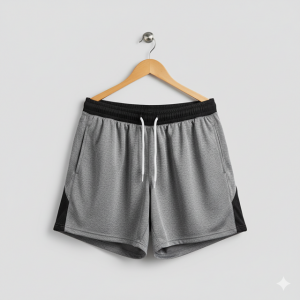 Gray Sports Athletic Shorts