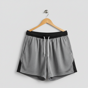 Gray Sports Athletic Shorts