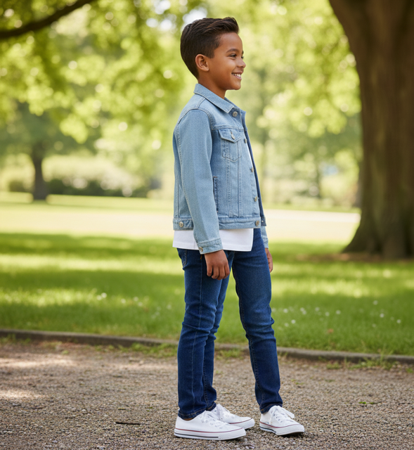Light Blue Denim Jacket - Image 2