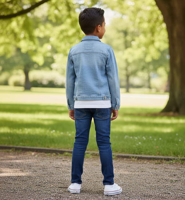 Light Blue Denim Jacket - Image 3