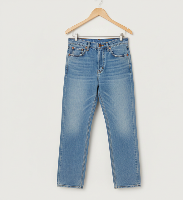 Medium Wash Light Blue Jeans