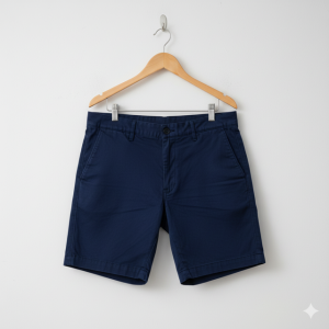 Navy Bermuda Shorts