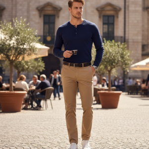 Khaki Classic Chinos