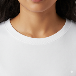 White Essential Basic Tee