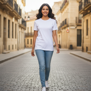 White Premium Soft Tee