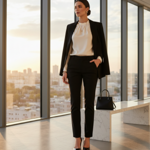 Black Cigarette Pants