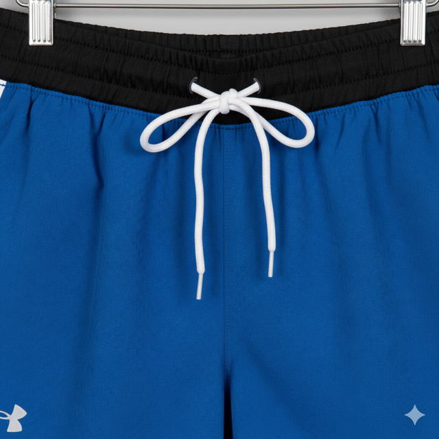 Blue Sports Shorts - Image 2