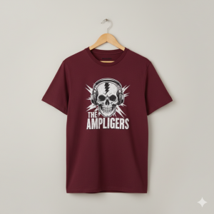 Burgundy Music Band Tee