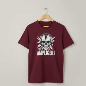 Burgundy Music Band Tee