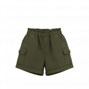 Olive Green Cargo Shorts