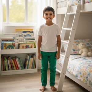 Green Casual Chino Trousers
