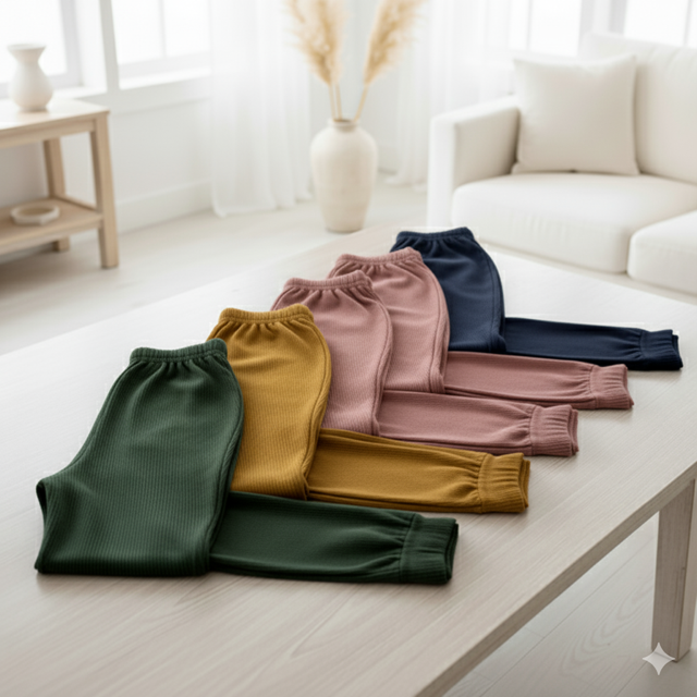 Fleece Lined Track Pants - Image 2